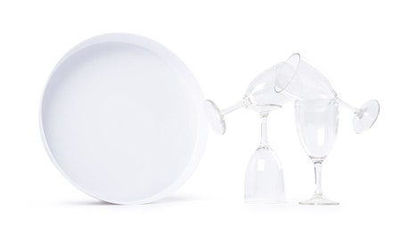 Lord Nelson Glas och bricka neutral - 411274