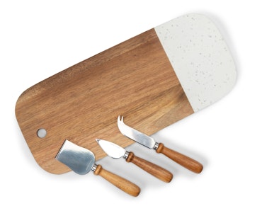 Orrefors Jernverk Ostbricka med tre knivar - 411264