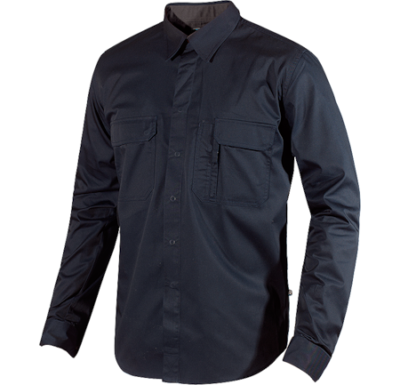 Texstar SERVICE SHIRT - SH16 (Grå & Blå på OUTLET)