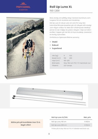 Spennare Roll Up Luna XL