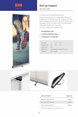 Spennare Roll-Up Impact