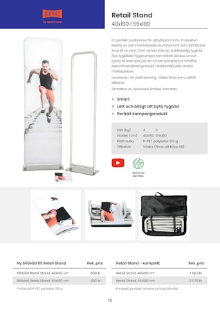 Spennare Retail Stand