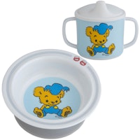 Bamse Skål & Pipmugg + 2-pack sked