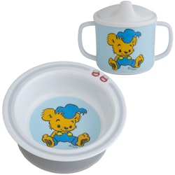 Bamse Skål & Pipmugg + 2-pack sked