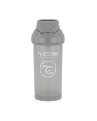 Twistshake Straw Cup 360ml 12+m Pastel Grey