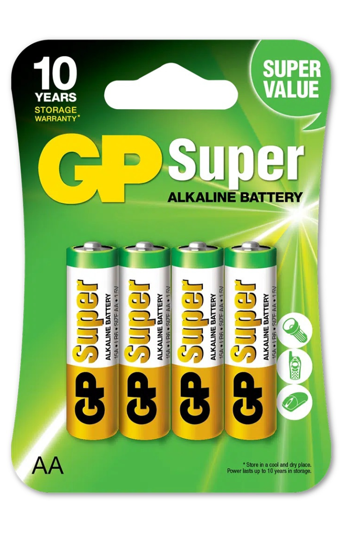 Batterier LR6/AA 4pack