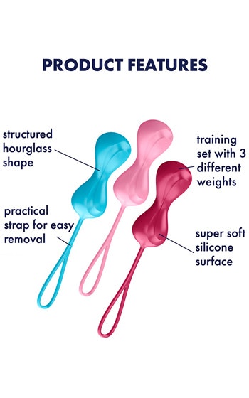 Power Balls Satisfyer - Träningskulor