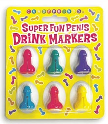 Penis Cocktail Markers