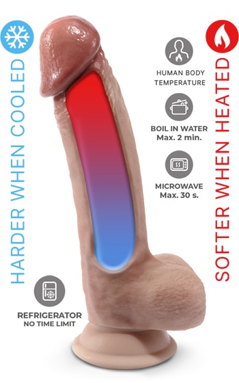 Premium Real Skin Dildo