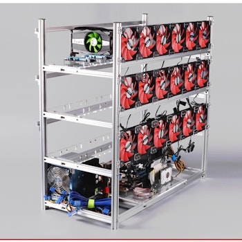 MEQ19Open - Chassis for 19 GPU