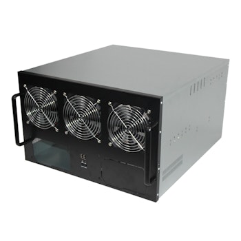 MEQ6W - 19 &quot;rackmount chassis for 6GPU and 2PSU