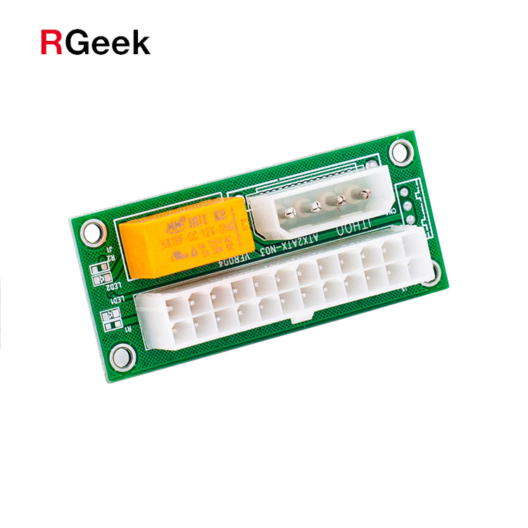 RGeek Add2PSU Ver004 - Molex till 24-pin