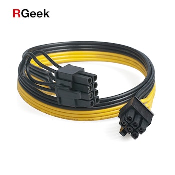 RGeek Ha-Ha 6Pin to 6 + 2Pin 50cm - 1007 18AWG