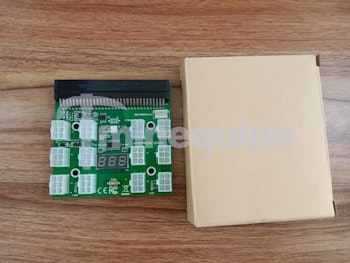 Minequips Breakout Board, 12st 6Pin, LED-display, autostart