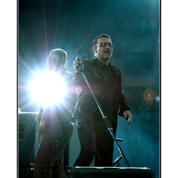 U2 -- Bono & Adam Clayton