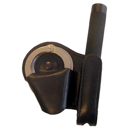ASP Combo Handcuff Case - Black Leather