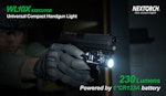 NEXTORCH WL10X Universal Handgun Light - Vapenlampa 230LM