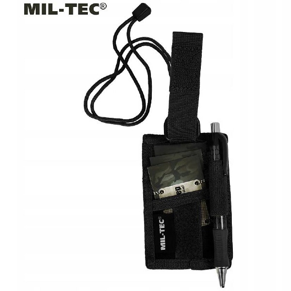MIL-TEC by STURM ID-kortshållare - Svart