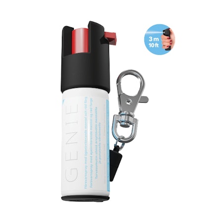 PLEGIUM GENIE Basic Försvarsspray – Svart