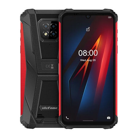 ULEFONE ARMOR 8 Röd - Stöttålig Smartphone