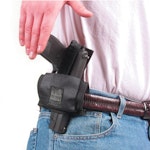 Blackhawk Ambidextrous Flat Belt Holster - Black