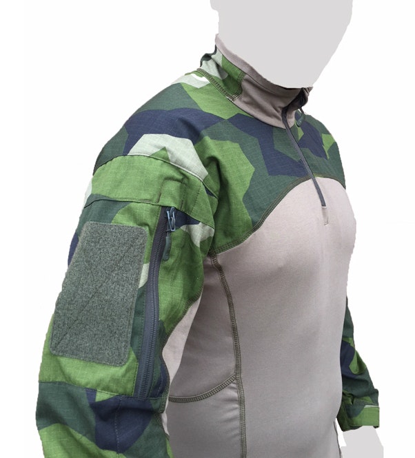 GARM M90 Combat shirt, Stridsskjorta, Swedish Woodland, Köp! - Utrustning  för Ordningsvakt, OV, Väktare och Polis - VAKTBUTIKEN.SE