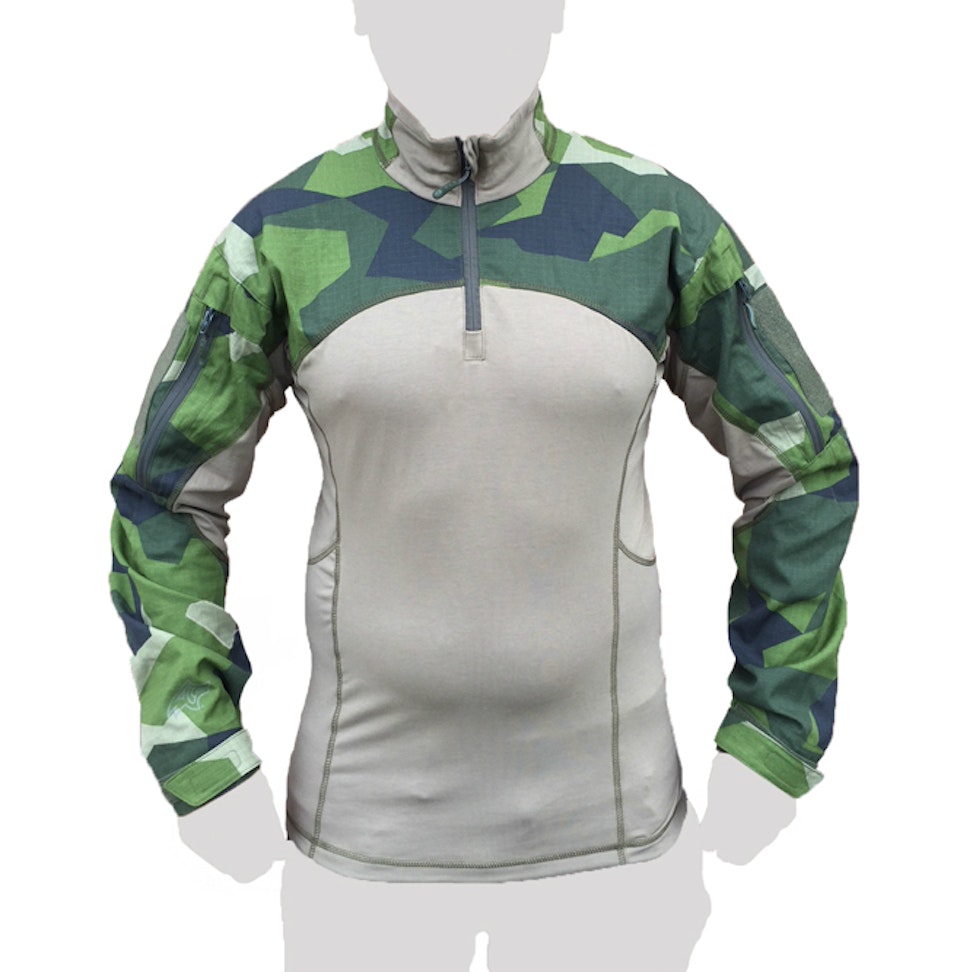 GARM M90 Combat shirt, Stridsskjorta, Swedish Woodland, Köp! - Utrustning  för Ordningsvakt, OV, Väktare och Polis - TACSTORE.SE