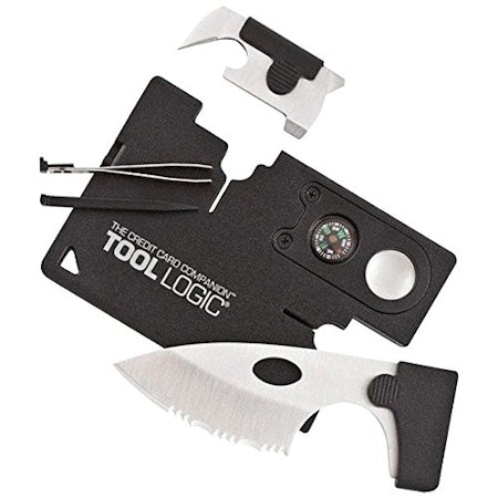 TOOL LOGIC Credit Card Companion With Lens/Compass