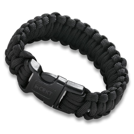 CRKT Paracord Armband Med Vajersåg - Svart