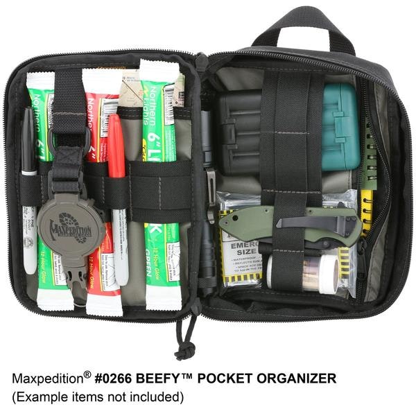MAXPEDITION Beefy Pocket Organizer - Black