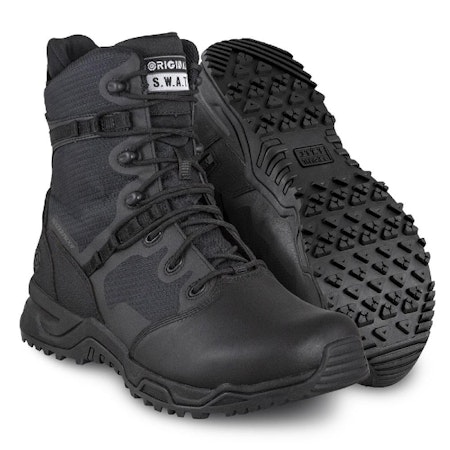 Original SWAT Alpha Fury 8" SZ WP PT - Vattentät skyddskänga med Side-zip