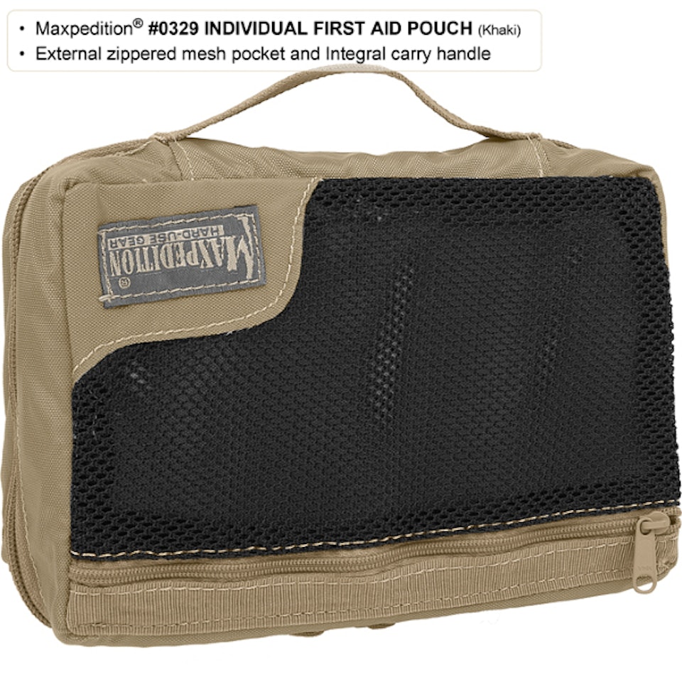 MAXPEDITION Individual First Aid Pouch - Green