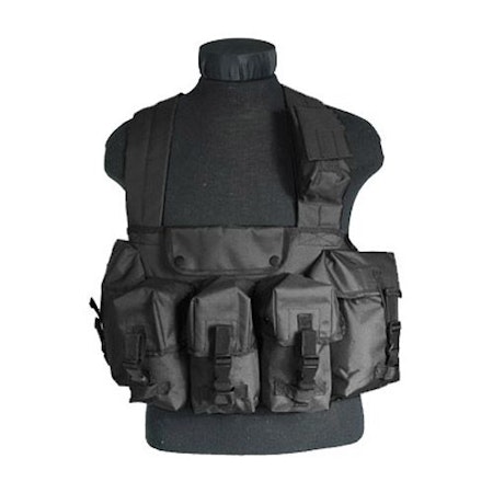 MIL-TEC by STURM CHEST RIG 6-POCKET - Svart