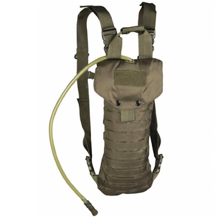 MIL-TEC by STURM LASER CUT HYDRATION PACK 2,5L - OD (Grön)