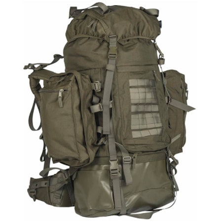 MIL-TEC by STURM BACKPACK ′TEESAR®′ 100 LITER Vandringsryggsäck - OD (Grön)