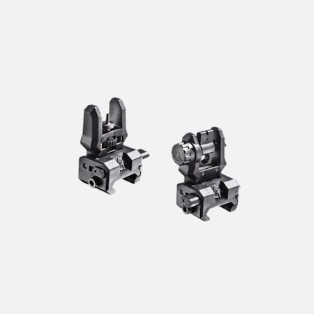 CAA MCKBUS FRONT AND REAR FLIP BACK UP SIGHTS