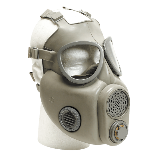 MIL-TEC by STURM M10 Gasmask med filter och väska