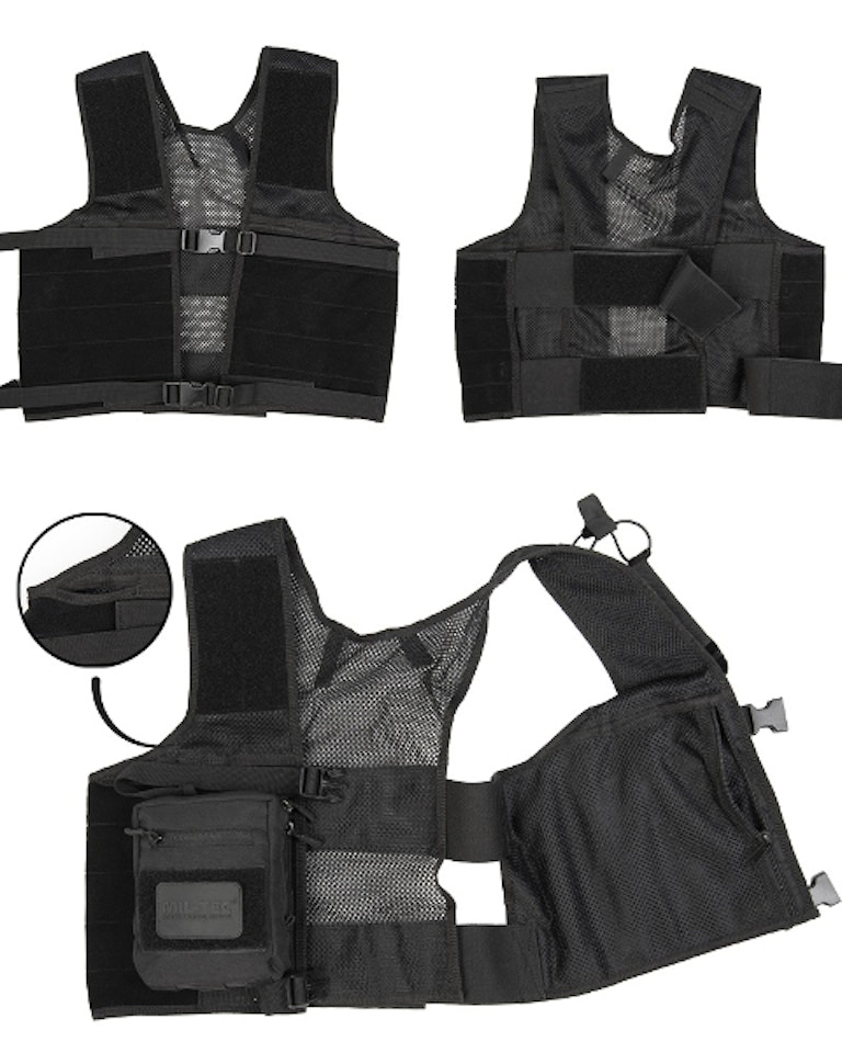 MIL-TEC by STURM SECURITY COMBAT VEST MESH - Dold utrustningsväst