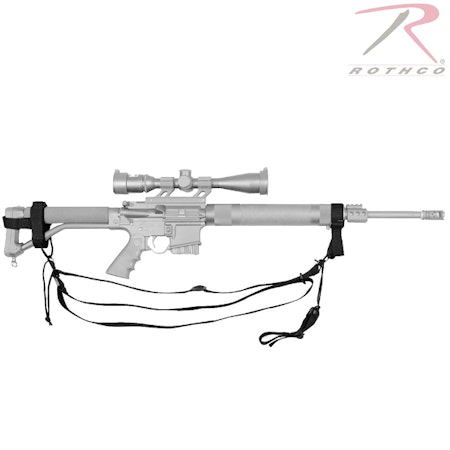 ROTHCO Military 3-point Rifle Sling Vapenrem - Svart
