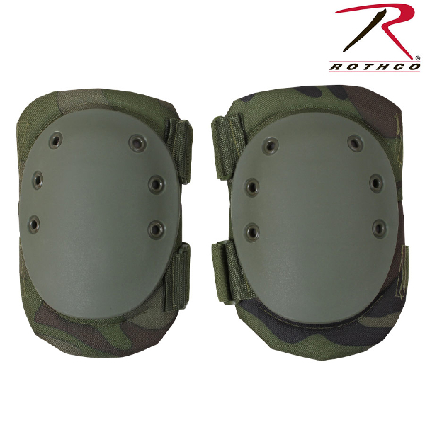 ROTHCO Tactical Protective Gear Knee Pads - Woodland