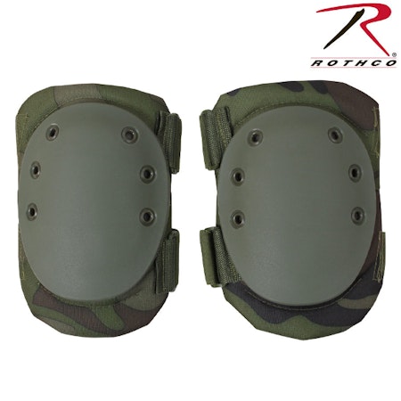 ROTHCO Tactical Protective Gear Knee Pads - Woodland