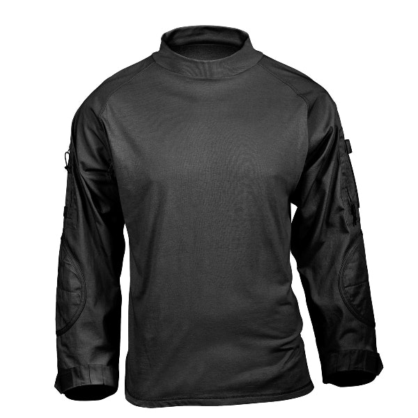 ROTHCO Tactical Airsoft Combat Shirt - Black