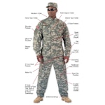 ROTHCO Camo Army Combat Uniform Pants - ACU Digital Camo