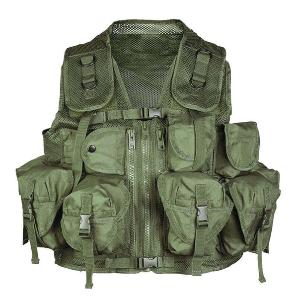 MIL-TEC by STURM TACTICAL VEST (9 POCKETS) - OD