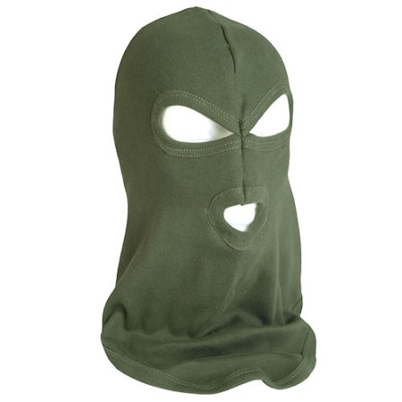 MIL-TEC by STURM 3-HOLE COTTON BALACLAVA - OLIVE