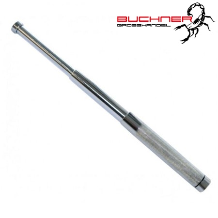 BUCHNER Mini Teleskopbatong 12” - Silver Chrome