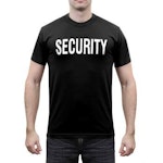 ROTHCO Two-Sided Security T-Shirt - Svart