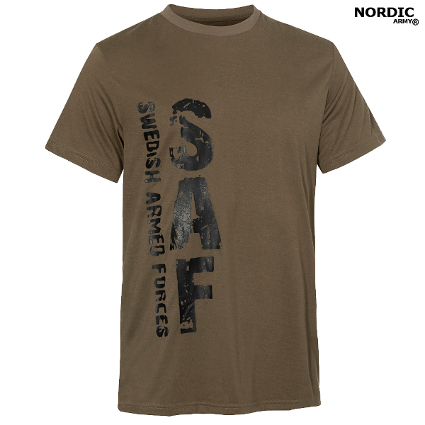 Nordic Army® T-Shirt SAF - Olivgrön