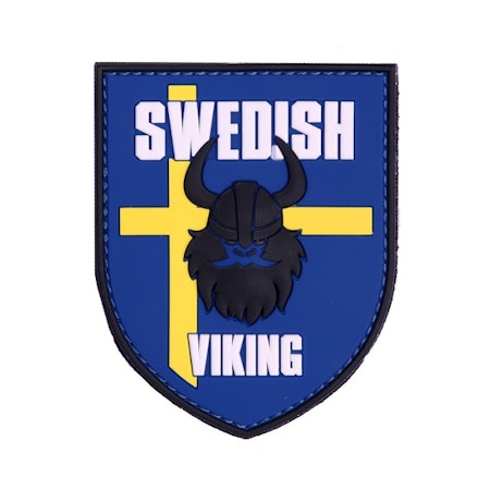 Swedish Viking Patch 3D PVC