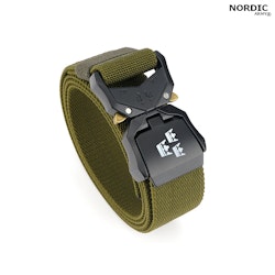 Nordic Army® Tactical Stretchbälte Tre kronor - Grön